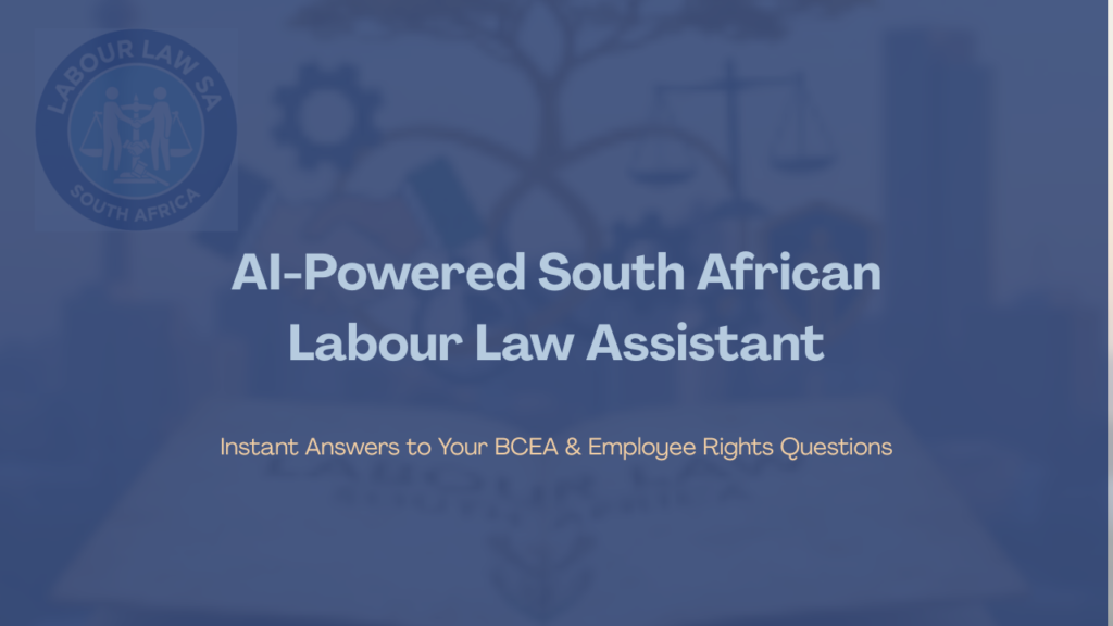AI-Powered South Africa Labour Law Assistant